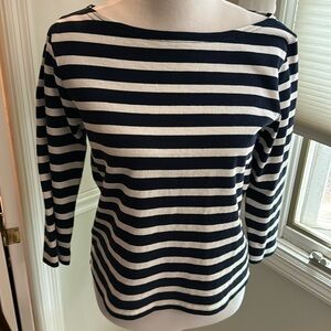 J Crew boat neck top size small